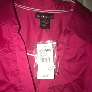 Lane Bryant Pink Blouse.